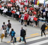 Striking Air Canada flight attendants defy back-to-work order